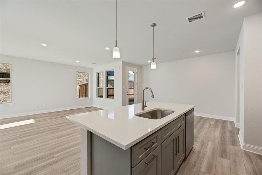 Furnished interior view inside a new home in Arbors at Legacy Hills, Celina (Image 8).