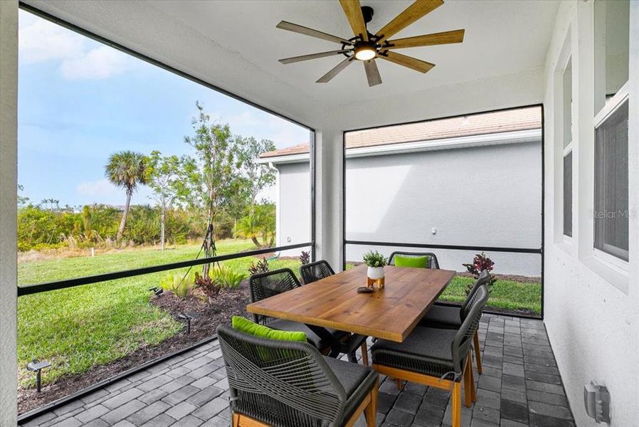 Furnished interior view inside a new home in Sunstone at Wellen Park, Venice (Image 9).