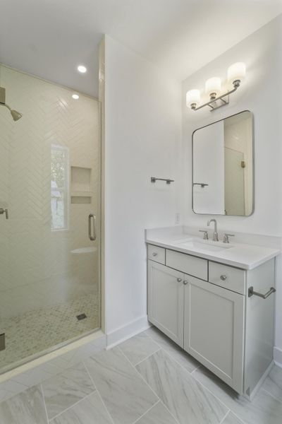 Furnished interior view inside a new home in , Hollywood (Image 56).