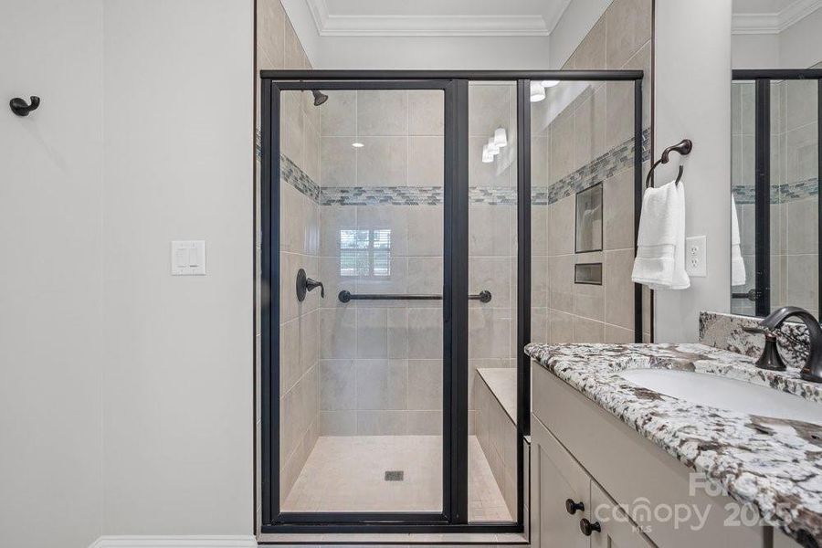 Furnished interior view inside a new home in , Denver (Image 5). Furnished interior view inside a new home in , Denver (Image 5).