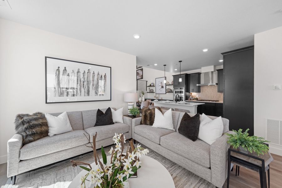 Representative furnished interior of a home built from the 3 by Trumark Homes in Trumark Homes at Sterling Ranch, Littleton (Image 6).