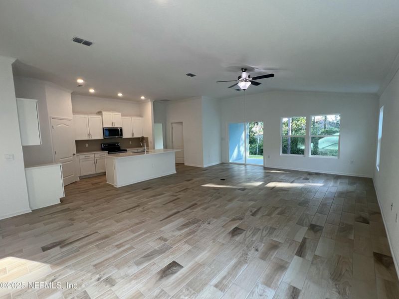 In-progress construction of a new home in American Village, Palm Coast, FL (Image 41).