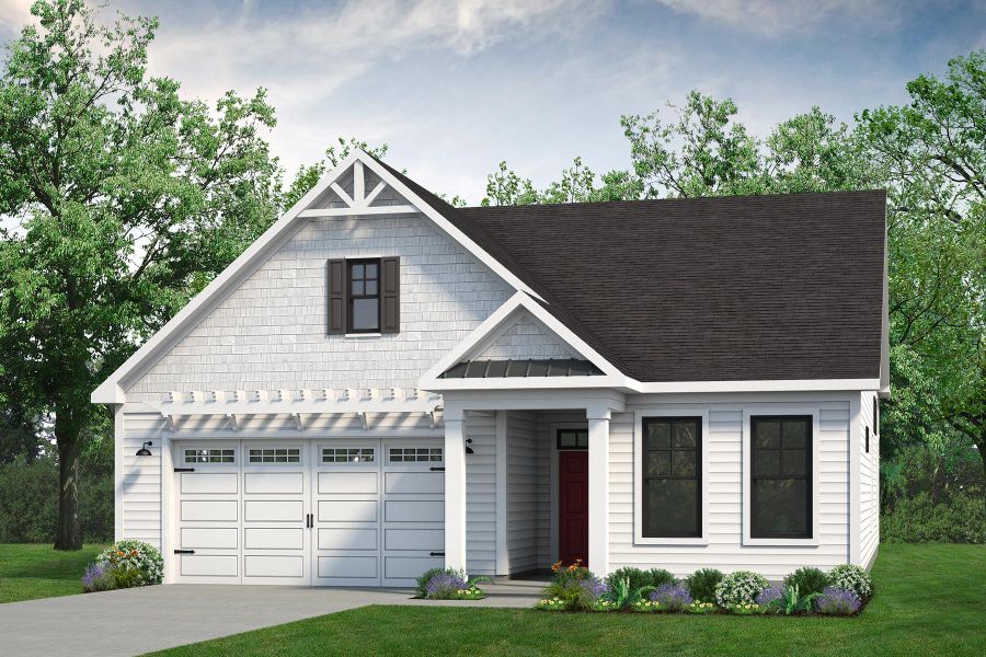 Representative exterior photo of a completed home built from the The Sweetbay by Chesapeake Homes in Bridgewater - Waterside Village, Little River, SC (Image 6).