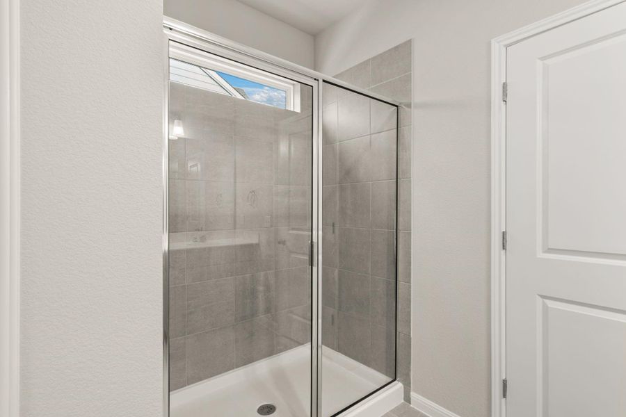 Walk-in Shower in Primary Bathroom