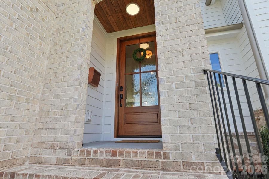 Exterior details and patio area of a home in , Charlotte (Image 3).