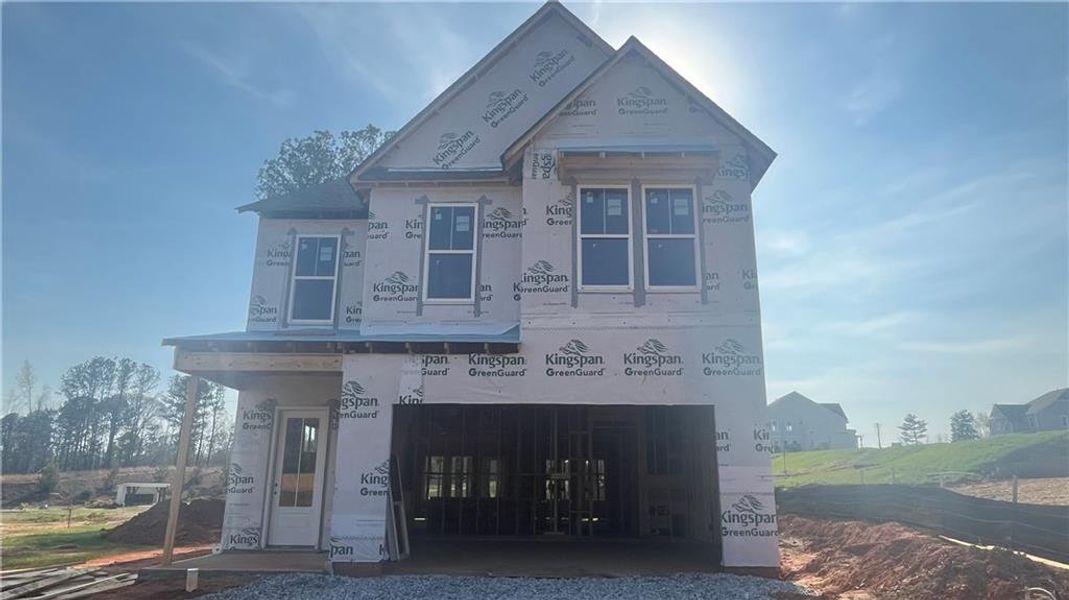 In-progress construction of a new home in , Canton, GA (Image 11). In-progress construction of a new home in , Canton, GA (Image 11).