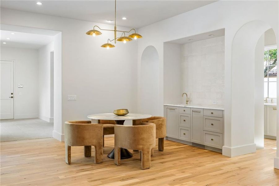 Furnished interior view inside a new home in , Atlanta (Image 25). Furnished interior view inside a new home in , Atlanta (Image 25).