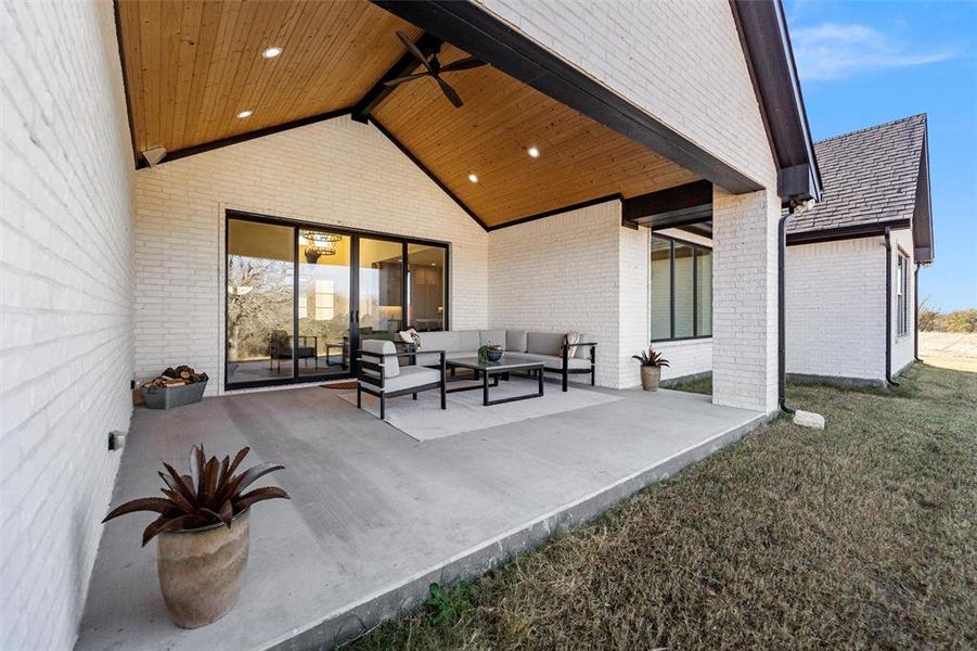 Back porch Back porch