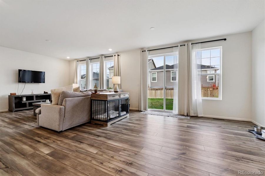 Furnished interior view inside a new home in Sweetgrass, Dacono (Image 9).