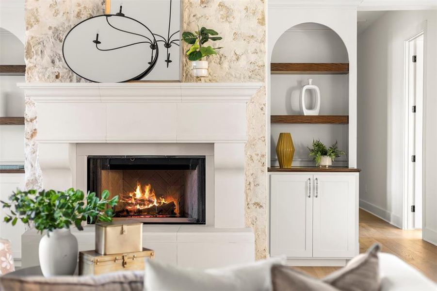 Furnished interior view inside a new home in , Waxahachie (Image 16).