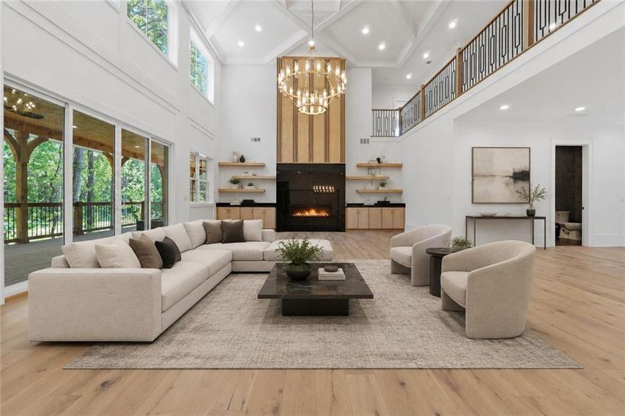 Furnished interior view inside a new home in , Bethlehem (Image 54).
