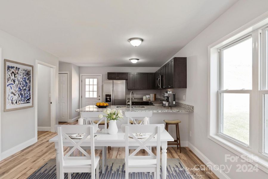Furnished interior view inside a new home in , Mars Hill (Image 13).