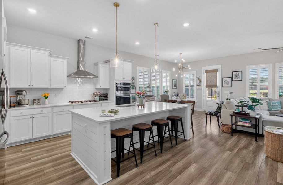 Furnished interior view inside a new home in Carnes Crossroads, Summerville (Image 48).