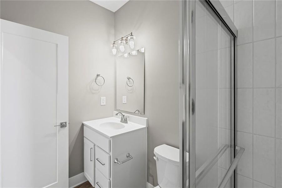 Furnished interior view inside a new home in Twin Lakes, Hoschton (Image 14).