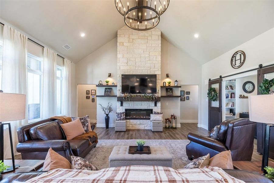 Furnished interior view inside a new home in , Abilene (Image 19). Furnished interior view inside a new home in , Abilene (Image 19).