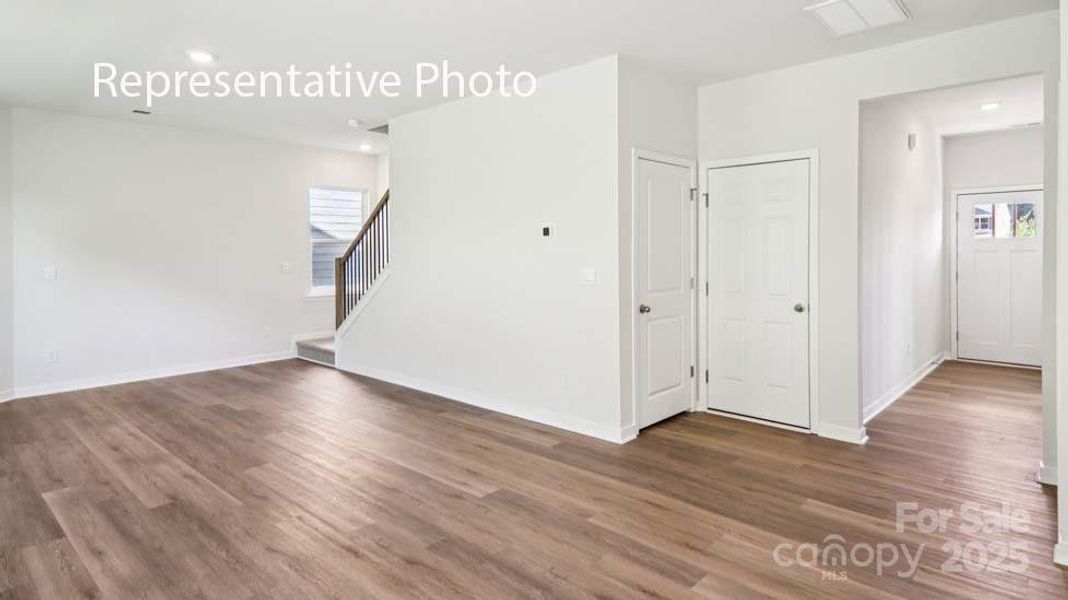 Spacious, unfurnished interior of a new home in The Falls at Newton, Newton (Image 8).