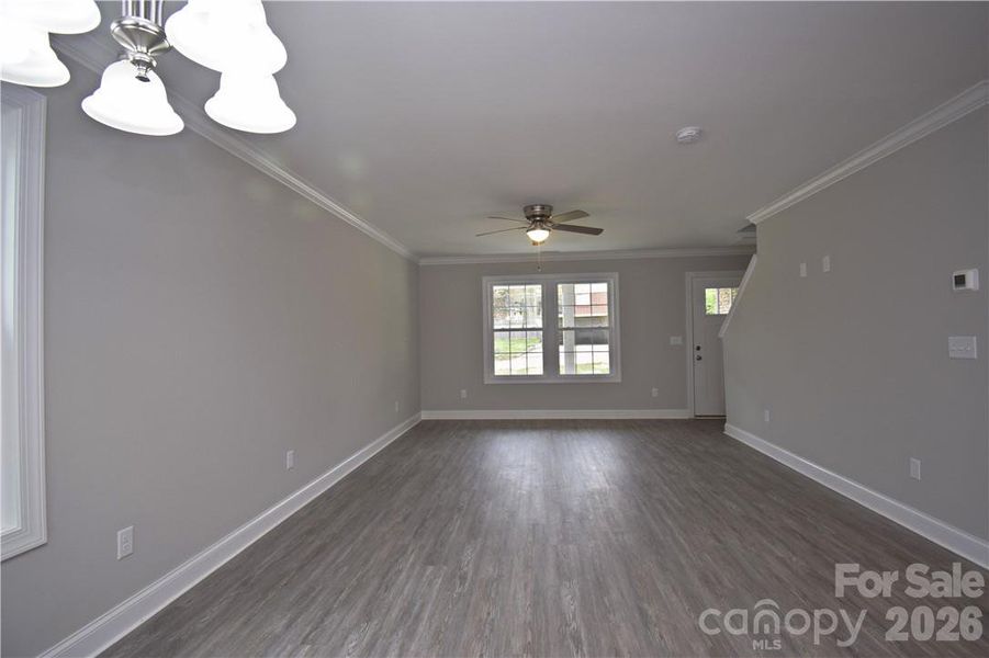 Spacious, unfurnished interior of a new home in , Hickory (Image 22).