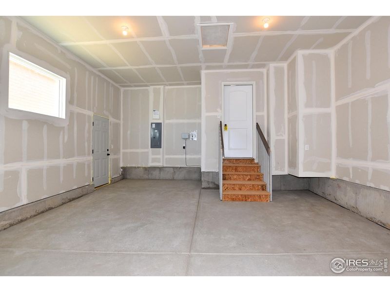In-progress construction of a new home in , Johnstown, CO (Image 42).