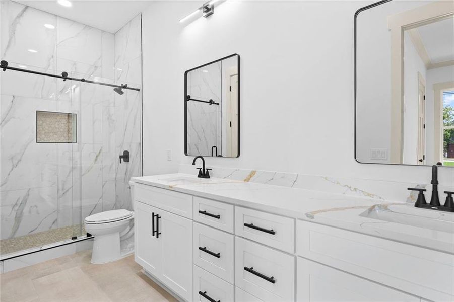 Furnished interior view inside a new home in , Powder Springs (Image 9).