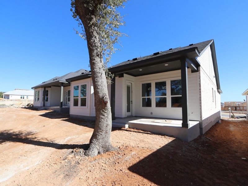 Exterior details and patio area of a home in Heritage, Dripping Springs (Image 10). Exterior details and patio area of a home in Heritage, Dripping Springs (Image 10).
