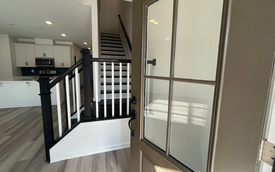 Spacious, unfurnished interior of a new home in Townhomes at Wendell Falls, Wendell (Image 11).