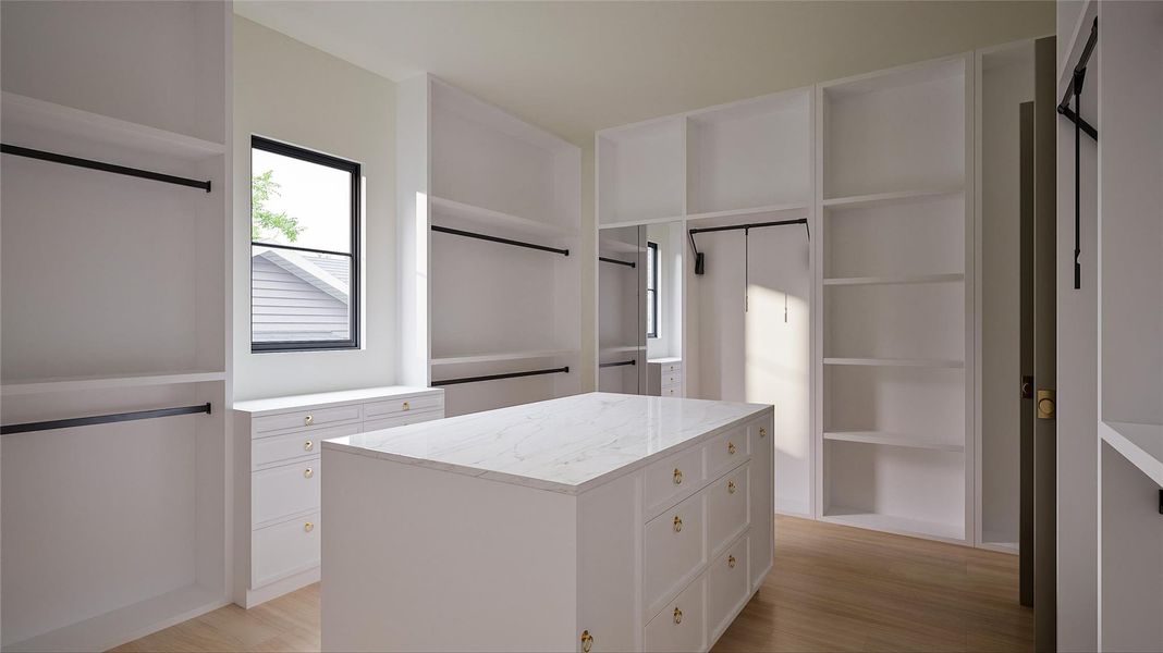 Primary Closet Rendering