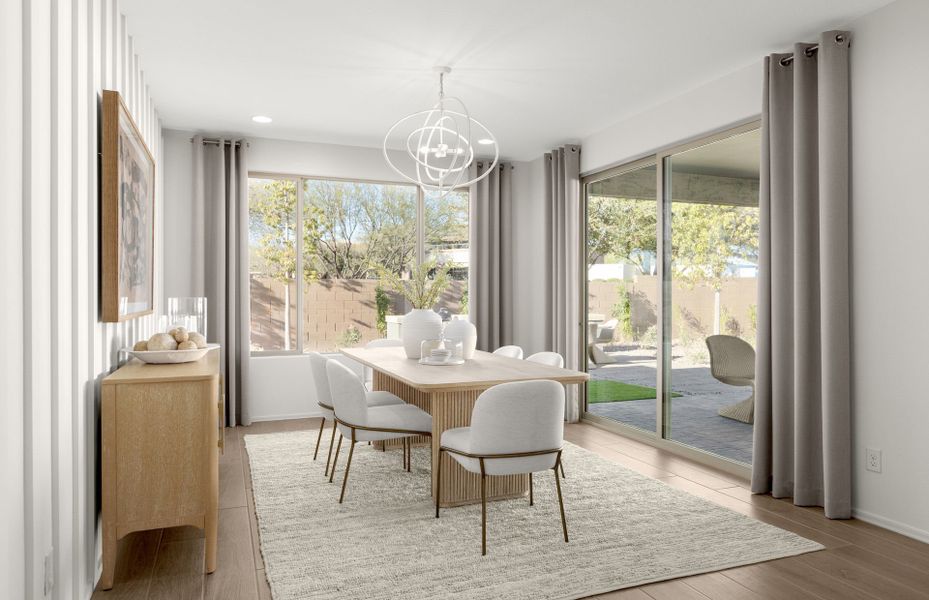Representative furnished interior of a home built from the Sanctuary by Del Webb in Sun City Anthem at Merrill Ranch, Florence (Image 12).