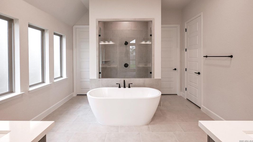 Furnished interior view inside a new home in Veramendi, New Braunfels (Image 8).