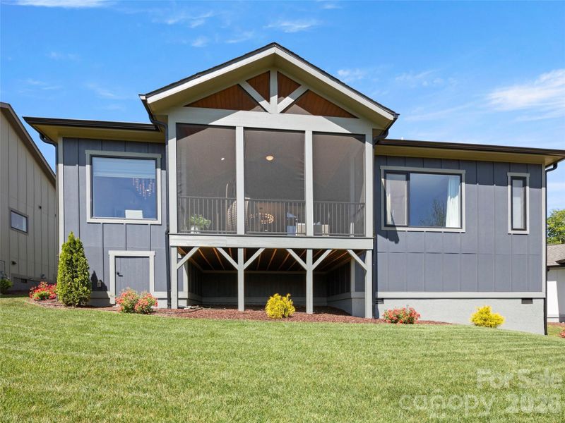 Exterior details and patio area of a home in , Arden (Image 4). Exterior details and patio area of a home in , Arden (Image 4).