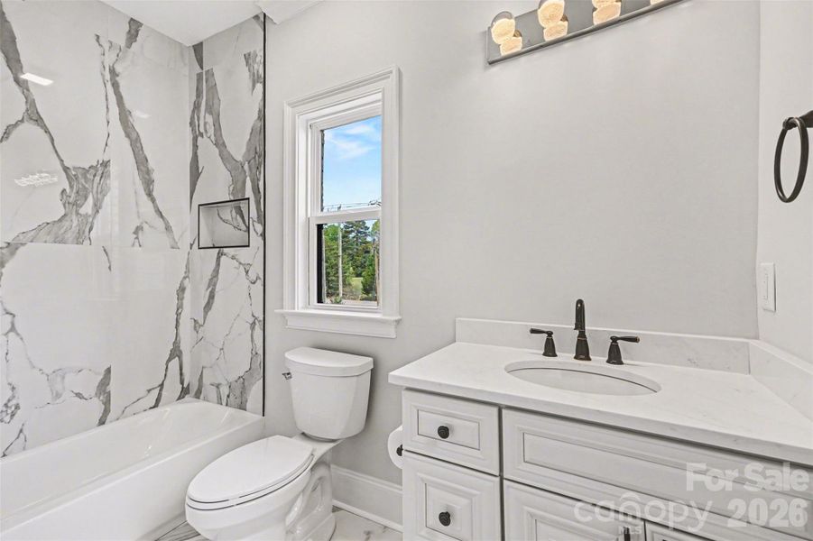 Furnished interior view inside a new home in , Concord (Image 10).