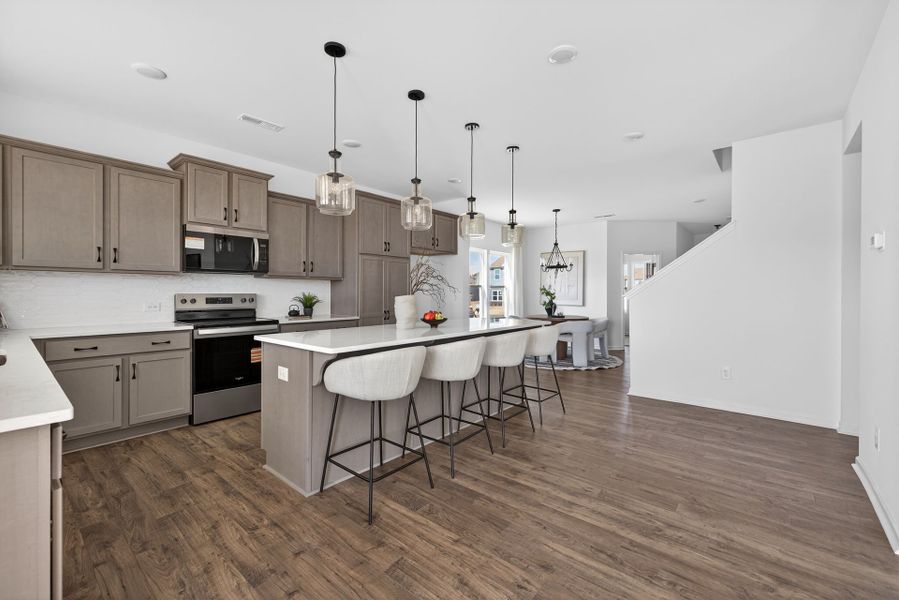 Furnished interior view inside a new home in Benson Village, Benson (Image 3).