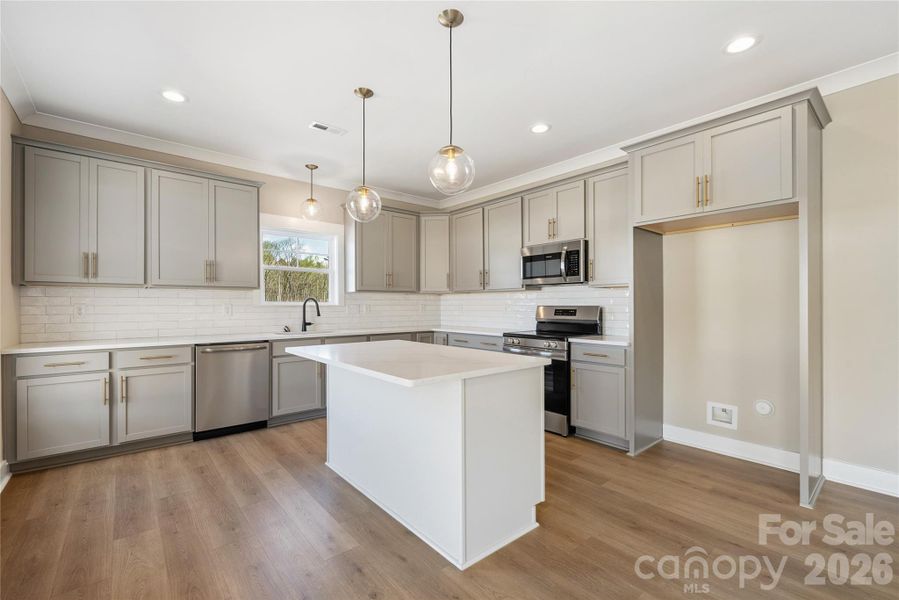 Furnished interior view inside a new home in , Stanfield (Image 6).