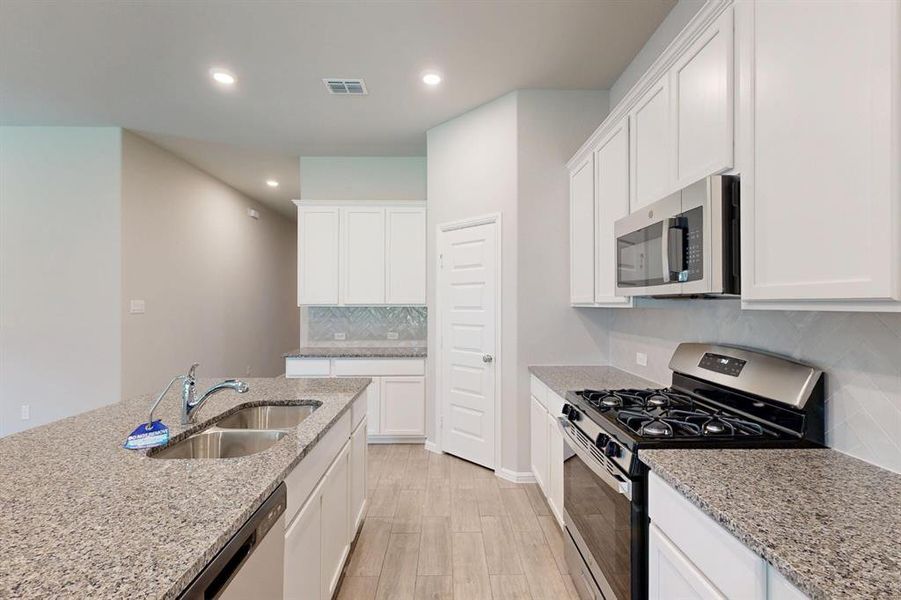 Furnished interior view inside a new home in Kings Way, Denton (Image 10). Furnished interior view inside a new home in Kings Way, Denton (Image 10).