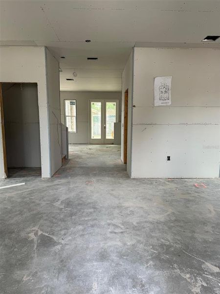 In-progress construction of a new home in , Tampa, FL (Image 5).