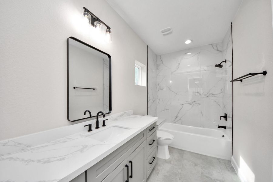 Furnished interior view inside a new home in , Houston (Image 14).