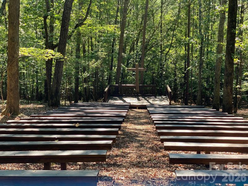 A place for reflection.Hallelujah Hill