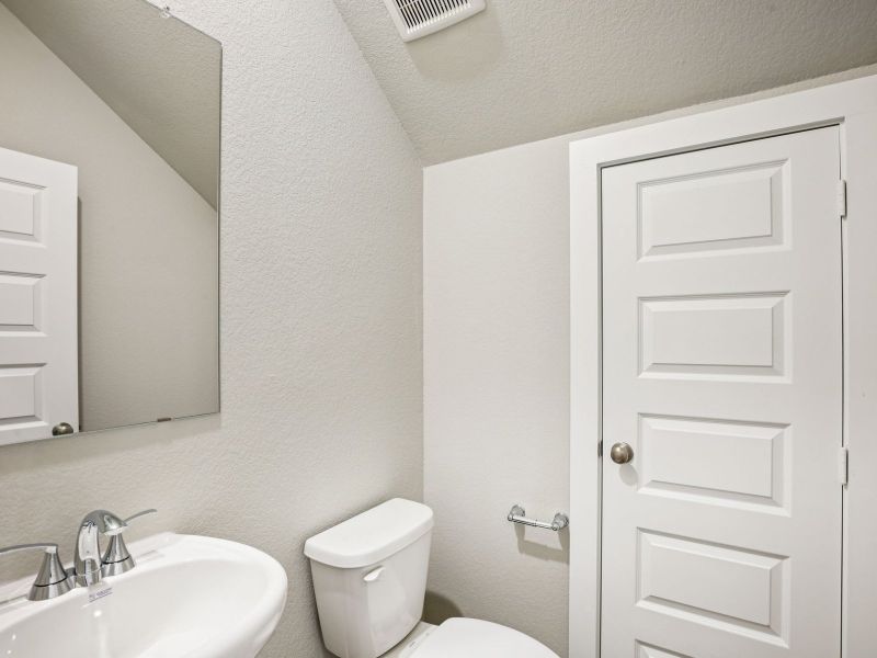 Furnished interior view inside a new home in Spring Brook Village - City Series, Houston (Image 5).