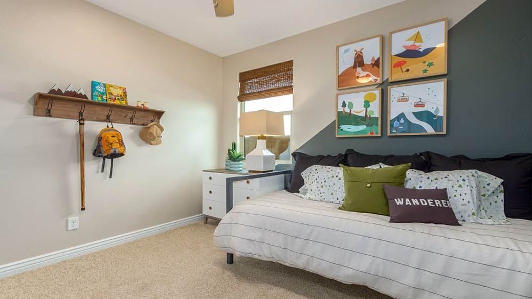 Representative furnished interior of a home built from the Harlow by Taylor Morrison in Stonehaven, Glendale (Image 26). Representative furnished interior of a home built from the Harlow by Taylor Morrison in Stonehaven, Glendale (Image 26).