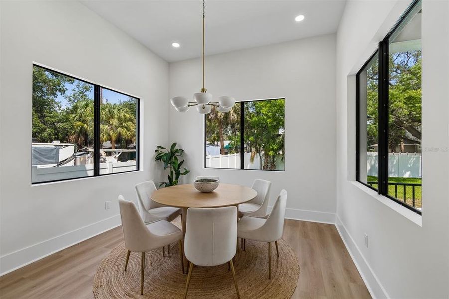 Furnished interior view inside a new home in , Tampa (Image 19). Furnished interior view inside a new home in , Tampa (Image 19).
