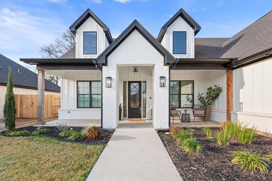 Front exterior of a new home in , Waco, TX, highlighting curb appeal (Image 23).