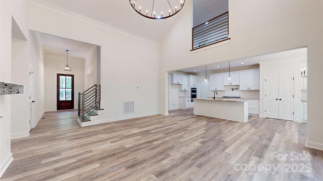 Furnished interior view inside a new home in , Waxhaw (Image 7).