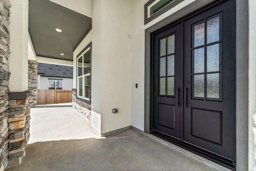 Exterior details and patio area of a home in , Spring (Image 26). Exterior details and patio area of a home in , Spring (Image 26).