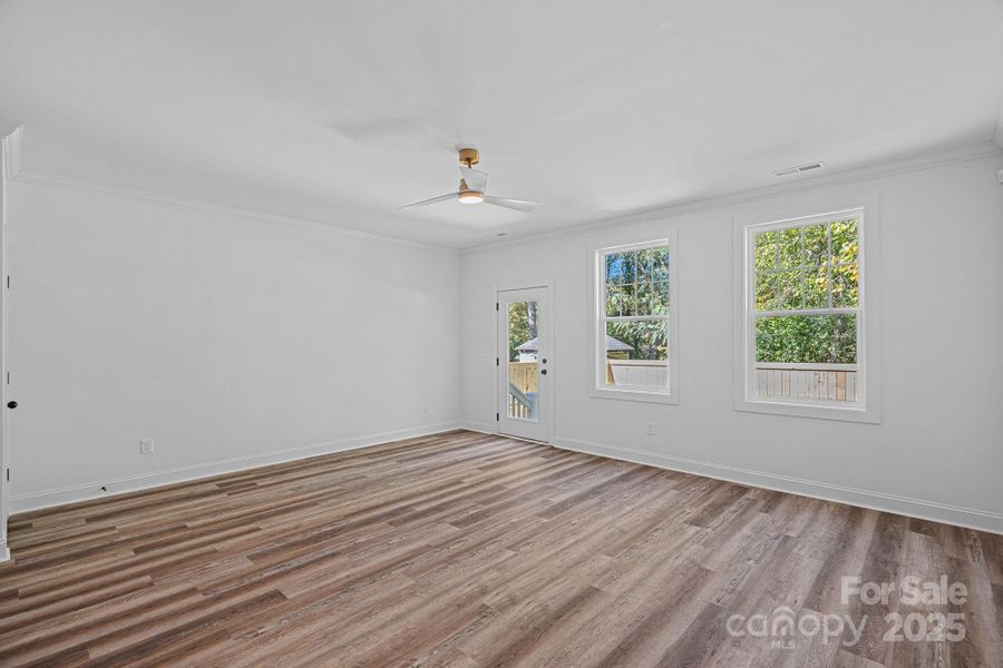Spacious, unfurnished interior of a new home in , Charlotte (Image 27). Spacious, unfurnished interior of a new home in , Charlotte (Image 27).