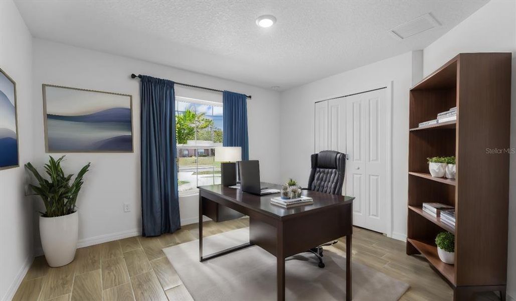 Furnished interior view inside a new home in , Kissimmee (Image 8). Furnished interior view inside a new home in , Kissimmee (Image 8).