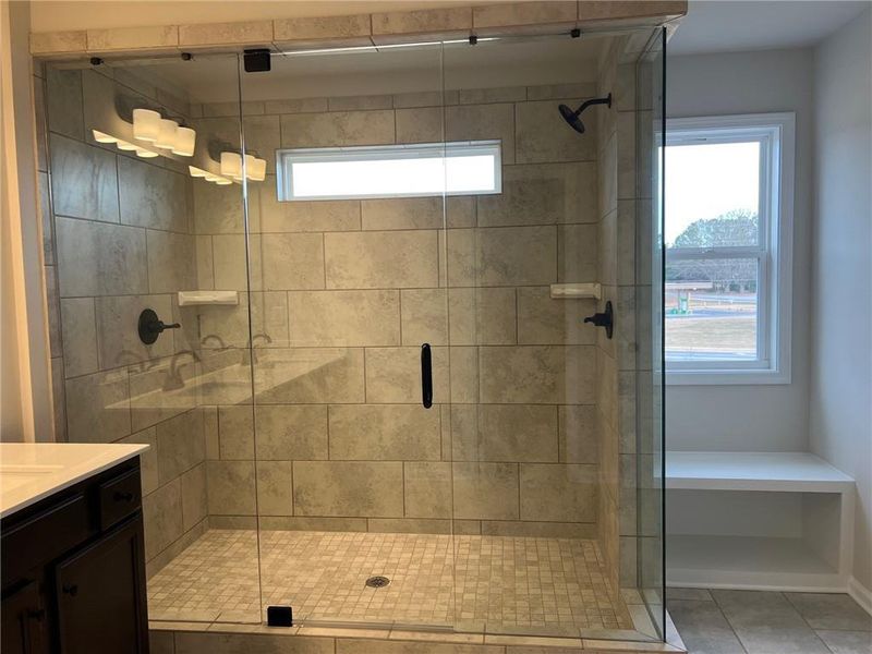 Close-up of interior finishes inside a home in Crofton Place Enclave, Snellville (Image 9).