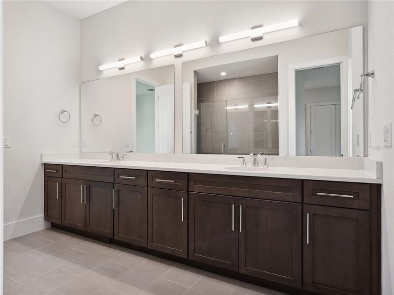 Furnished interior view inside a new home in Lake Sheen Sound, Orlando (Image 3).