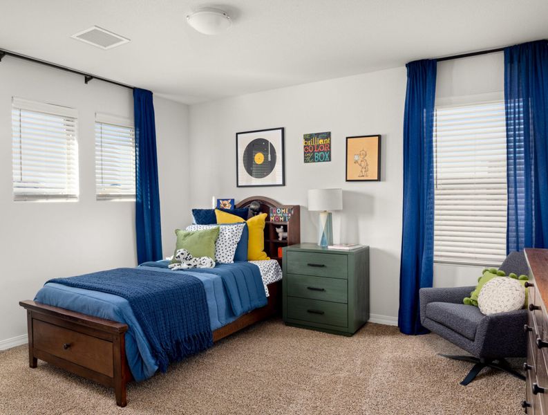 Furnished interior view inside a new home in Campo Del Sol, El Paso (Image 5).