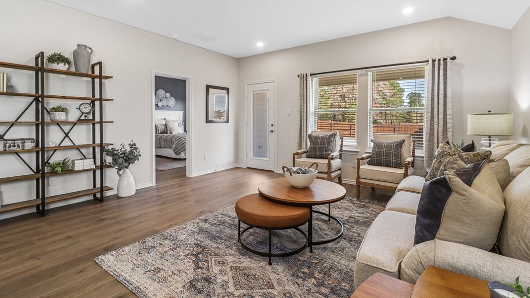 Furnished interior view inside a new home in The Reserve at Timber Creek, Lindale (Image 20).