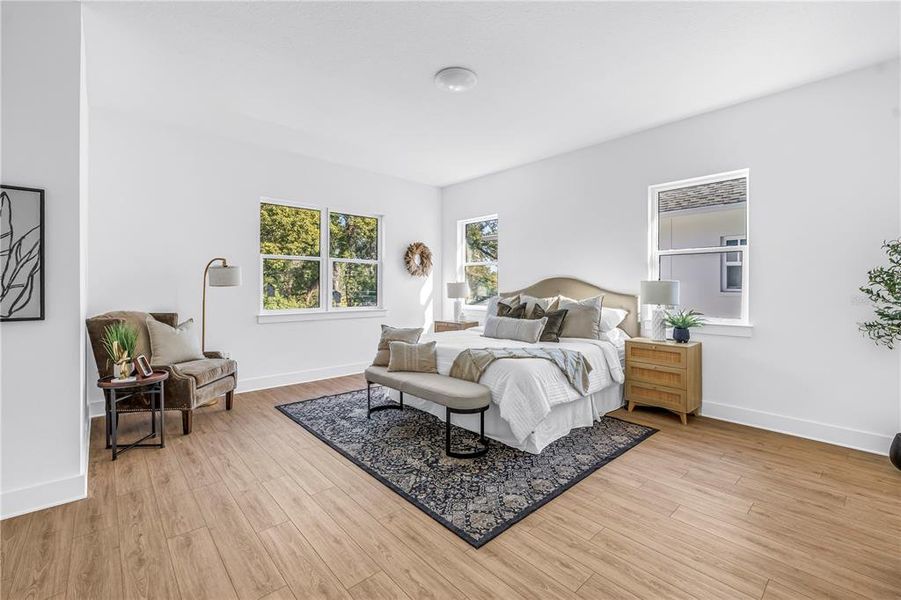 Furnished interior view inside a new home in , St. Petersburg (Image 20).