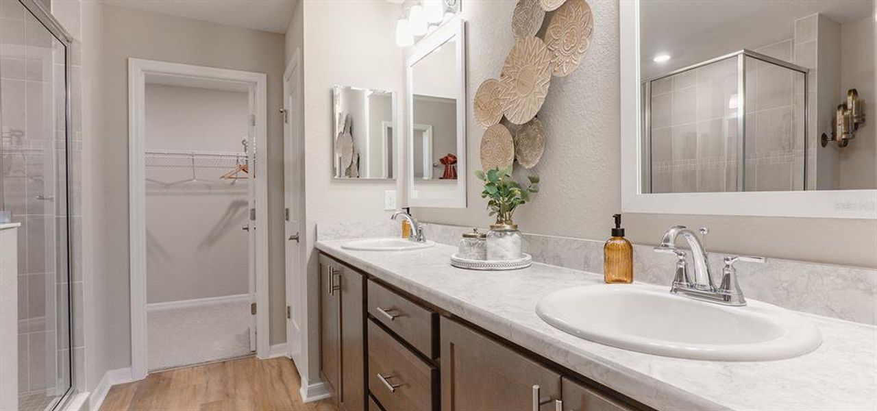Furnished interior view inside a new home in , St. Cloud (Image 10).
